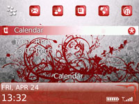 Red Berry (Today + Zen) Theme Pack for 83 and 88 series