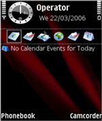 Red Highlight Theme Free Flash Lite Screensaver
