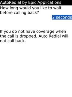 Auto Redial | Automatically call back when calls get dropped!