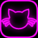 Kitty Cat Clicker Neon