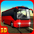 3D Red Bus