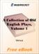 A Collection of Old English Plays, Volume 1 for MobiPocket Reader