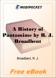 A History of Pantomime for MobiPocket Reader