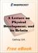 A Lecture on Physical Development, and its Relations to Mental and Spiritual Development for MobiPocket Reader