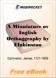 A Minniature ov Inglish Orthoggraphy for MobiPocket Reader