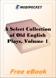 A Select Collection of Old English Plays, Volume 1 for MobiPocket Reader
