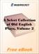 A Select Collection of Old English Plays, Volume 2 for MobiPocket Reader