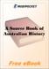 A Source Book of Australian History for MobiPocket Reader