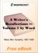 A Writer's Recollections - Volume 1 for MobiPocket Reader