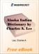 Alaska Indian Dictionary for MobiPocket Reader