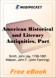 American Historical and Literary Antiquities, Part 08 for MobiPocket Reader