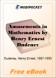 Amusements in Mathematics for MobiPocket Reader