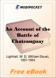 An Account of the Battle of Chateauguay for MobiPocket Reader