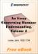 An Essay Concerning Humane Understanding, Volume 2 for MobiPocket Reader