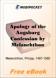 Apology of the Augsburg Confession for MobiPocket Reader
