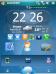 Aqua Blue Theme for Androkkid