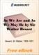 As We Are and As We May Be for MobiPocket Reader