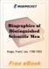 Biographies of Distinguished Scientific Men for MobiPocket Reader