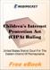 Children's Internet Protection Act (CIPA) Ruling for MobiPocket Reader