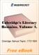 Coleridge's Literary Remains, Volume 4 for MobiPocket Reader