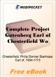 Complete Project Gutenberg Earl of Chesterfield Works for MobiPocket Reader