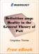 Definition & Reality in the General Theory of Political Economy for MobiPocket Reader