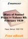 Diary of Samuel Pepys - Volume 03 for MobiPocket Reader