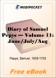 Diary of Samuel Pepys - Volume 11 for MobiPocket Reader