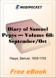 Diary of Samuel Pepys - Volume 68 for MobiPocket Reader