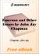 Emerson and Other Essays for MobiPocket Reader