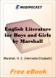 English Literature for Boys and Girls for MobiPocket Reader
