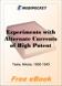 Experiments with Alternate Currents of High Potential and High Frequency for MobiPocket Reader