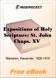 Expositions of Holy Scripture: St. John Chaps. XV to XXI for MobiPocket Reader