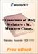 Expositions of Holy Scripture : St. Matthew Chaps. IX to XXVIII for MobiPocket Reader