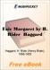Fair Margaret for MobiPocket Reader