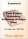 First Project Gutenberg Collection of Edgar Allan Poe for MobiPocket Reader