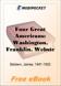 Four Great Americans: Washington, Franklin, Webster, Lincoln for MobiPocket Reader