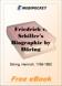 Friedrich Schiller's Biographie for MobiPocket Reader