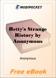 Hetty's Strange History for MobiPocket Reader