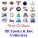 Hi-Res Sports and Recreation Icon Collection