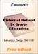 History of Holland for MobiPocket Reader
