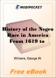 History of the Negro Race in America From 1619 to 1880. Vol 1 for MobiPocket Reader
