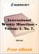International Weekly Miscellany - Volume 1, No. 7, August 12, 1850 for MobiPocket Reader
