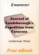 Journal of Landsborough's Expedition from Carpentaria for MobiPocket Reader