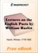 Lectures on the English Poets for MobiPocket Reader