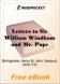 Letters to Sir William Windham and Mr. Pope for MobiPocket Reader