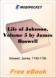 Life of Johnson, Volume 5 for MobiPocket Reader