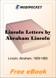 Lincoln Letters for MobiPocket Reader