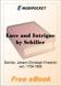 Love and Intrigue for MobiPocket Reader