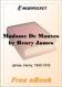 Madame De Mauves for MobiPocket Reader
